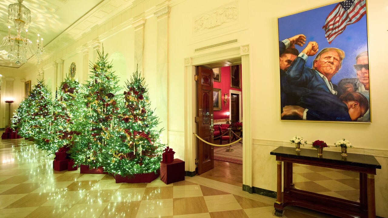 Trump White House Christmas 2025