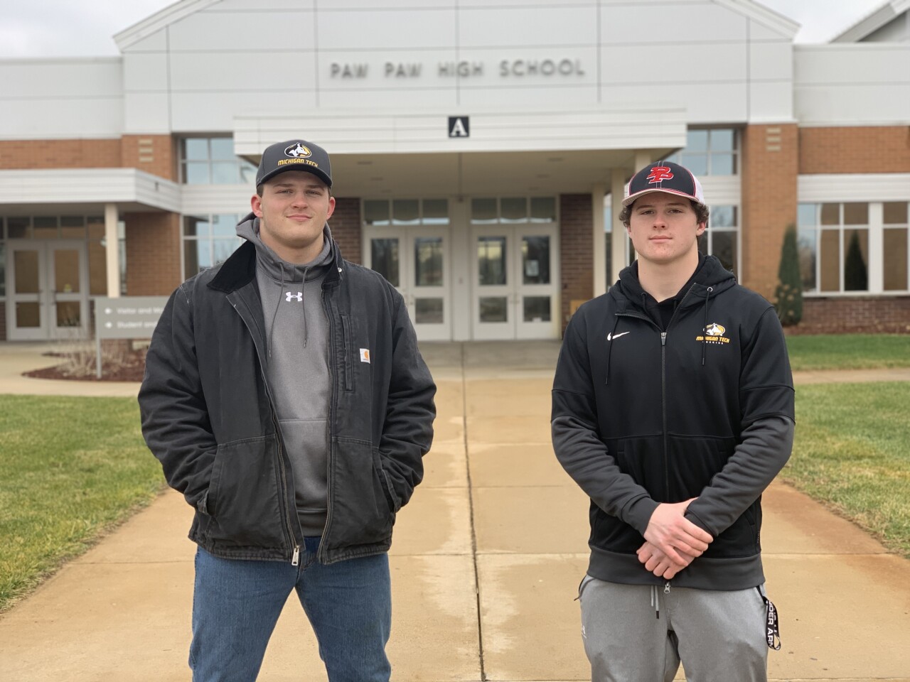 Kolby and Connor Hindenach commit to Michigan Tech football