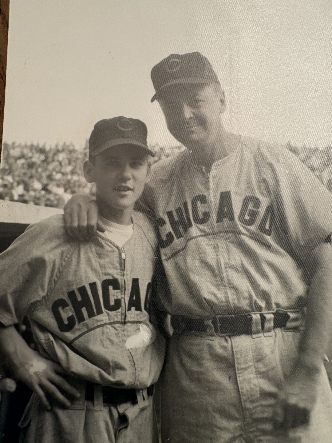 Terry Sheehan was a Bat Boy for Opposing Teams at County Stadium