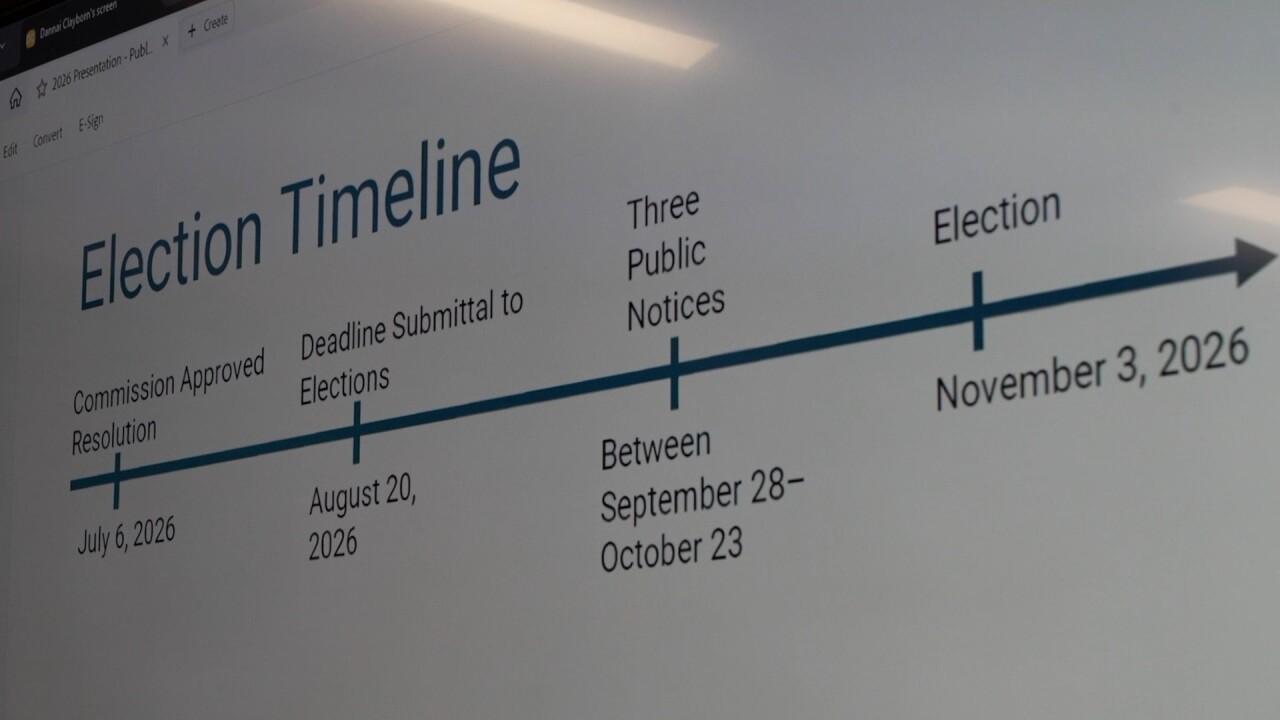 Election timeline