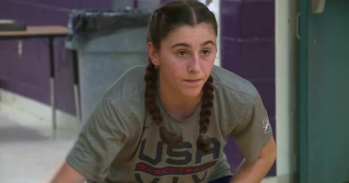 Lanie Grant makes high school basketball history with gold-medal victory Lanie Grant makes high school basketball history with gold-medal victory