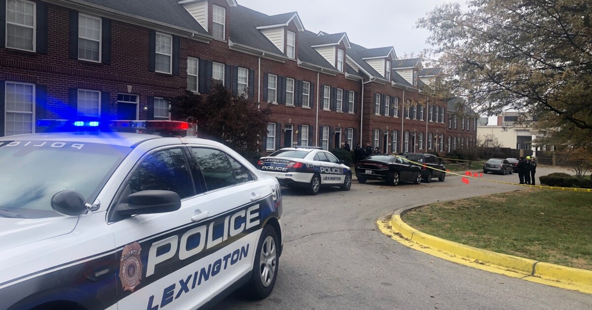 1 taken to hospital following shooting at Lexington apartment complex