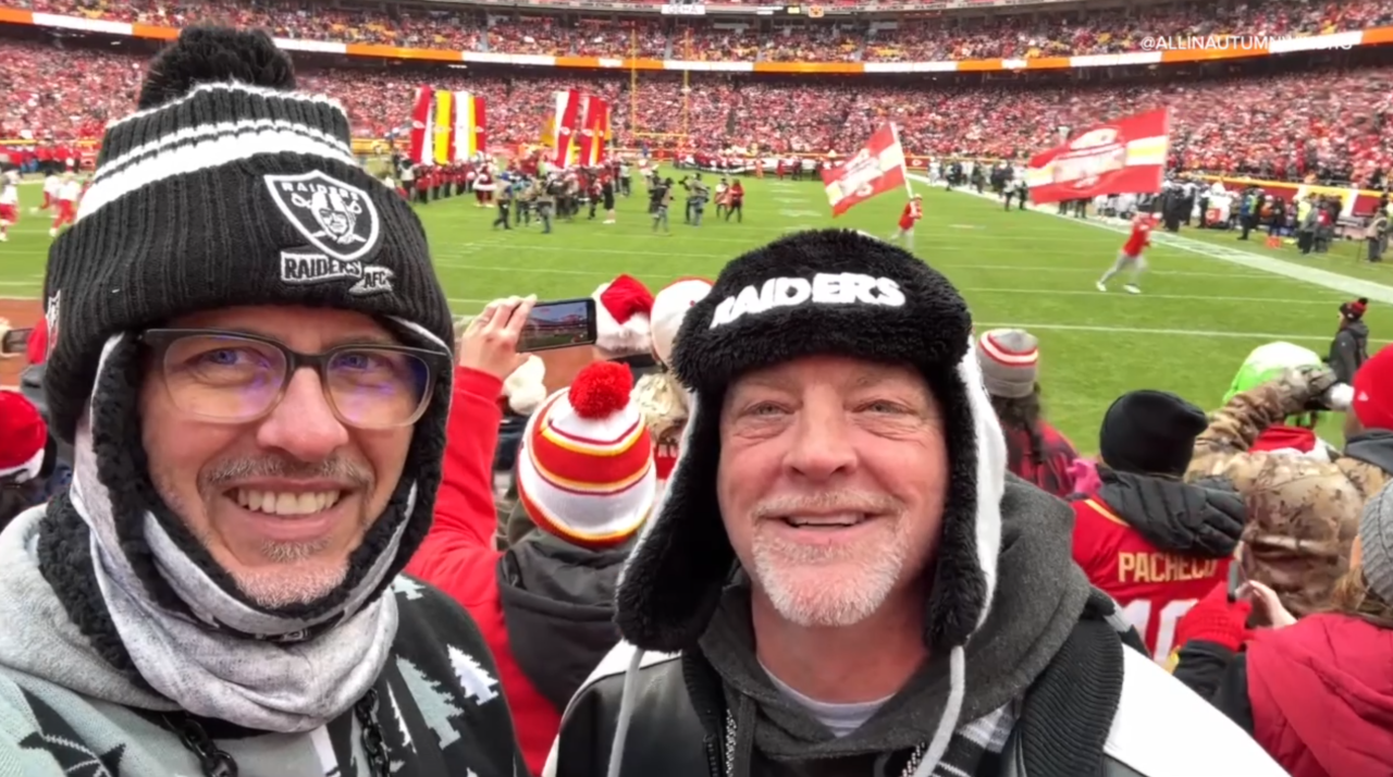 Raiders fan looks to set world record for NFL games attended in a single season
