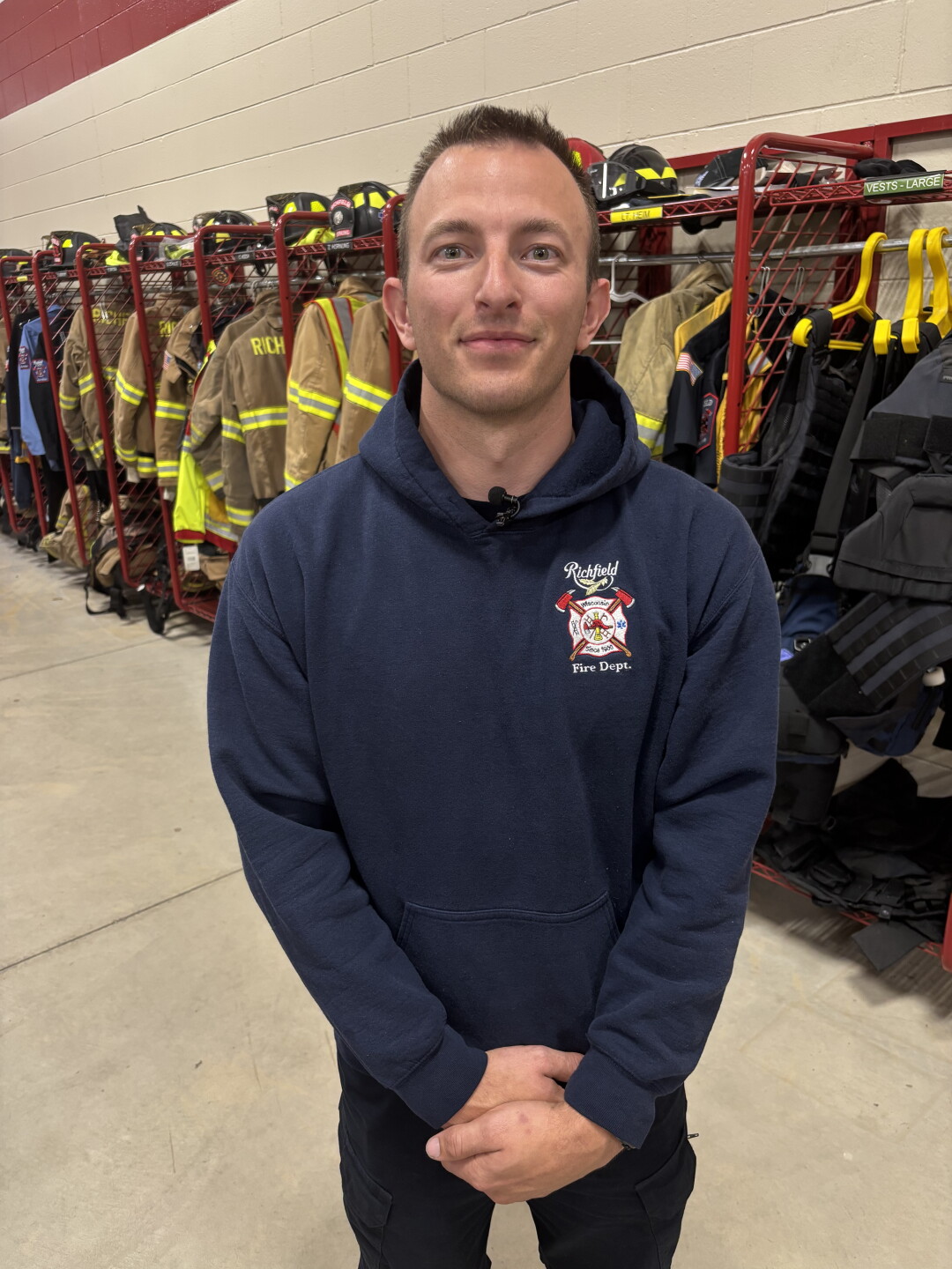 Zach Hornung is a firefighter and EMT with the Richfield Fire Dept.