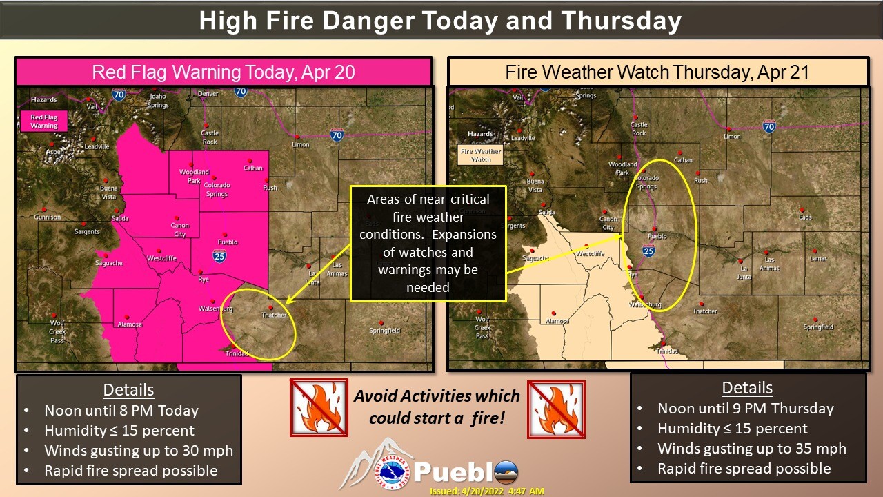 Monte Vista fire conditions_NWS