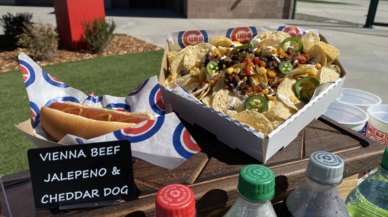 "The Grand Slam Nacho comes in a home plate box, it's great for two people. It's huge," said Chef Myers.