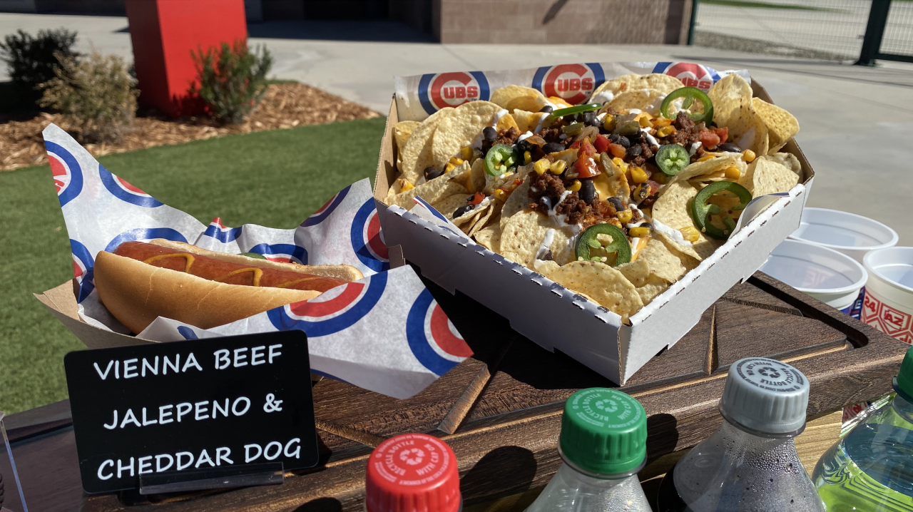 "The Grand Slam Nacho comes in a home plate box, it's great for two people. It's huge," said Chef Myers. 