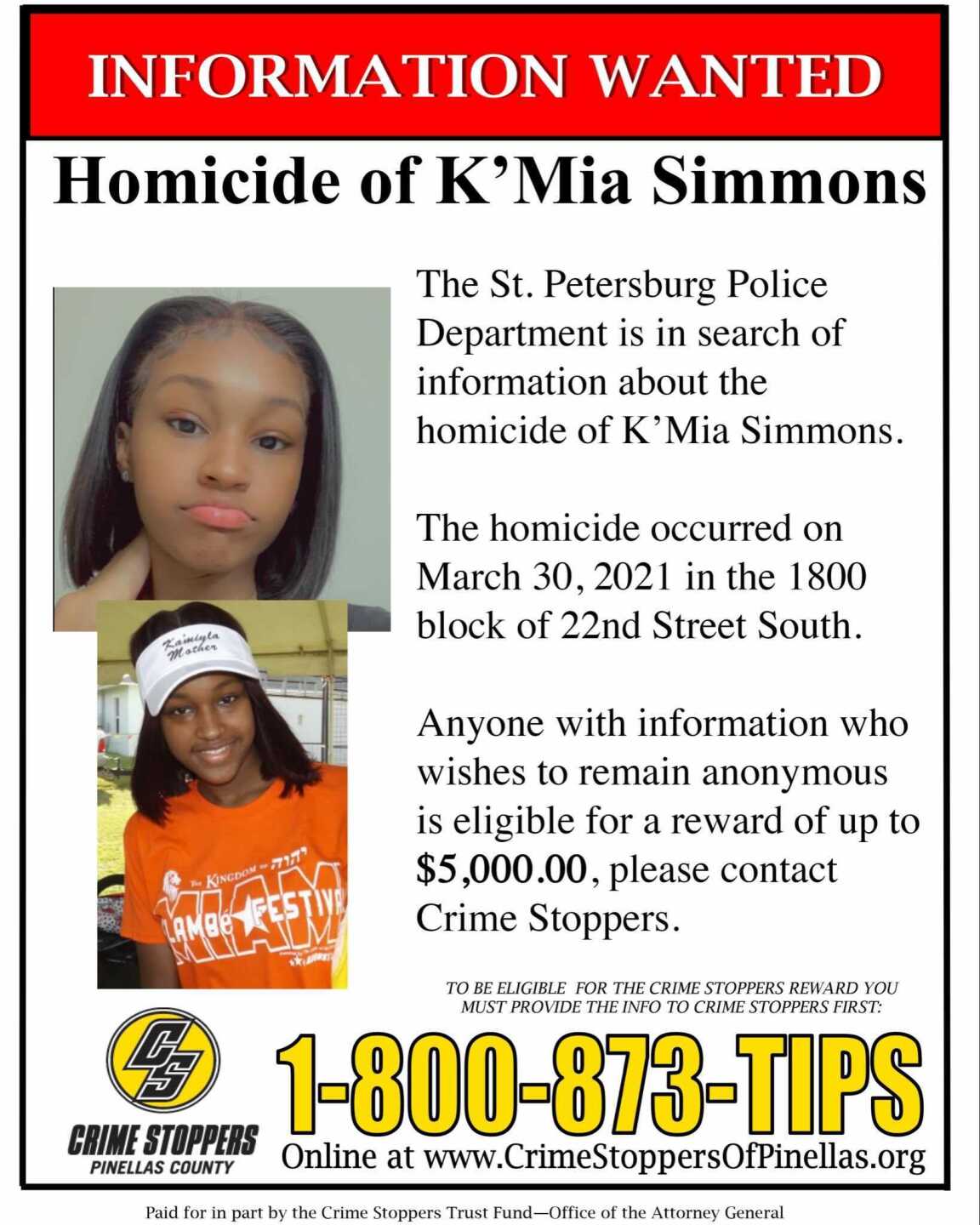 k'mia simmons flyer
