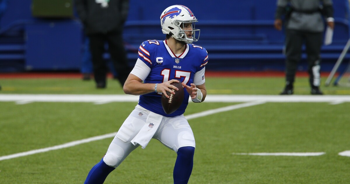 Josh Allen sets Bills singleseason franchise record for passing yards
