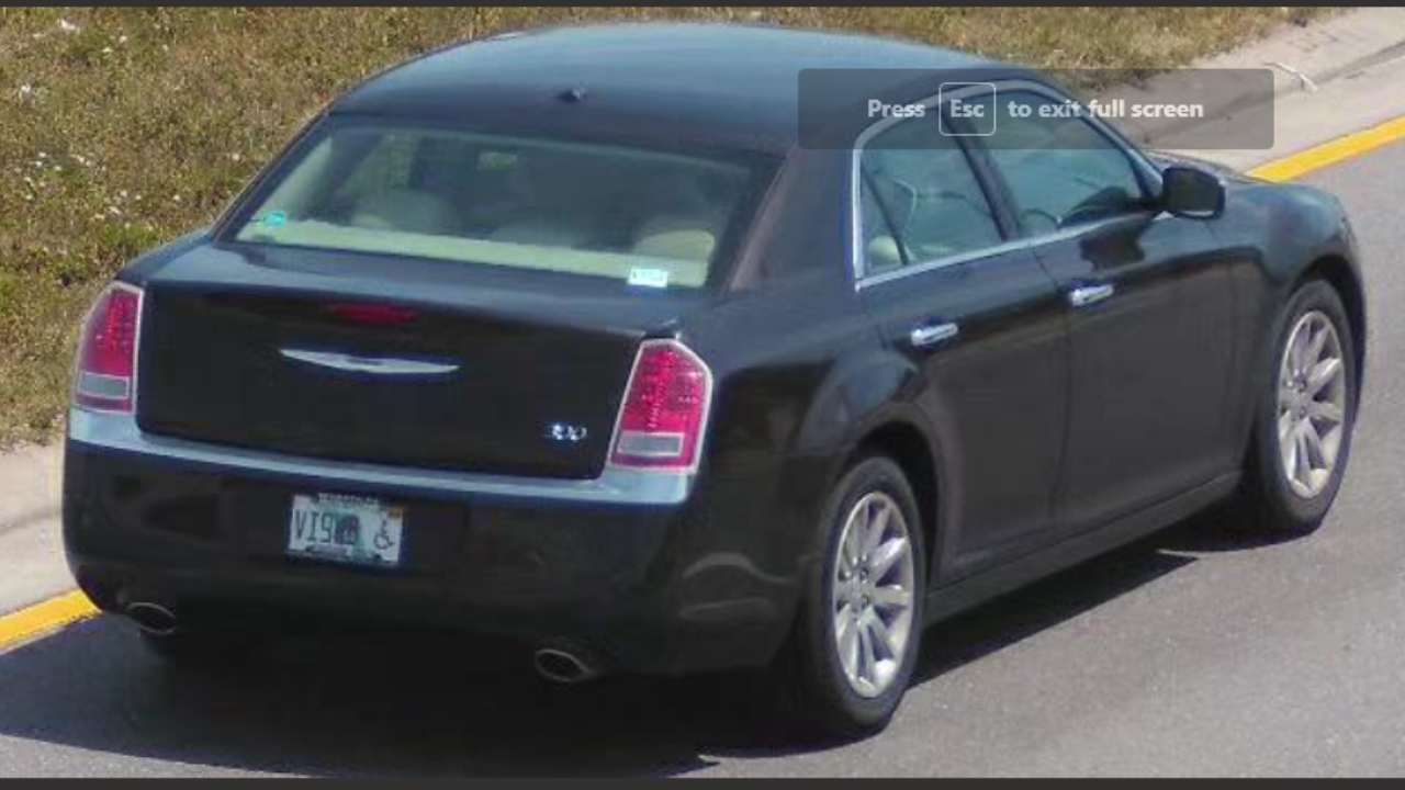Douglas Kidd suspect vehicle