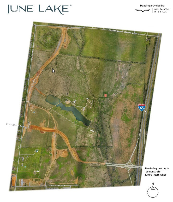 June Lake interchange overlay