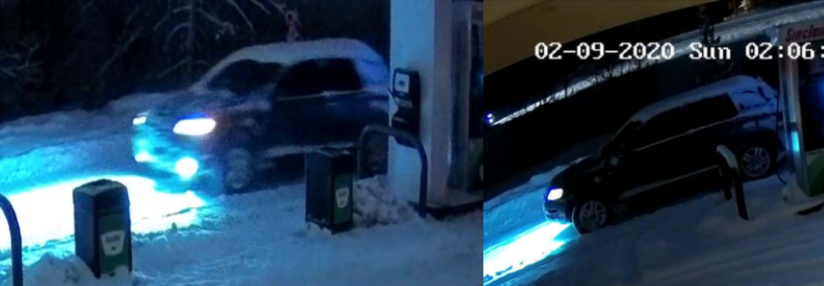 Car wanted in Breckenridge hit and run_Feb 9 2020