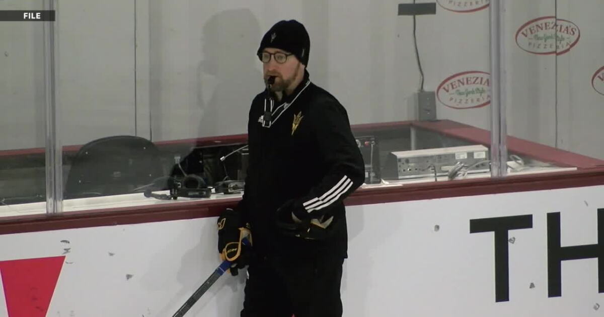 ASU hockey coach speaks publicly for first time since Matthew Mayich's collapse