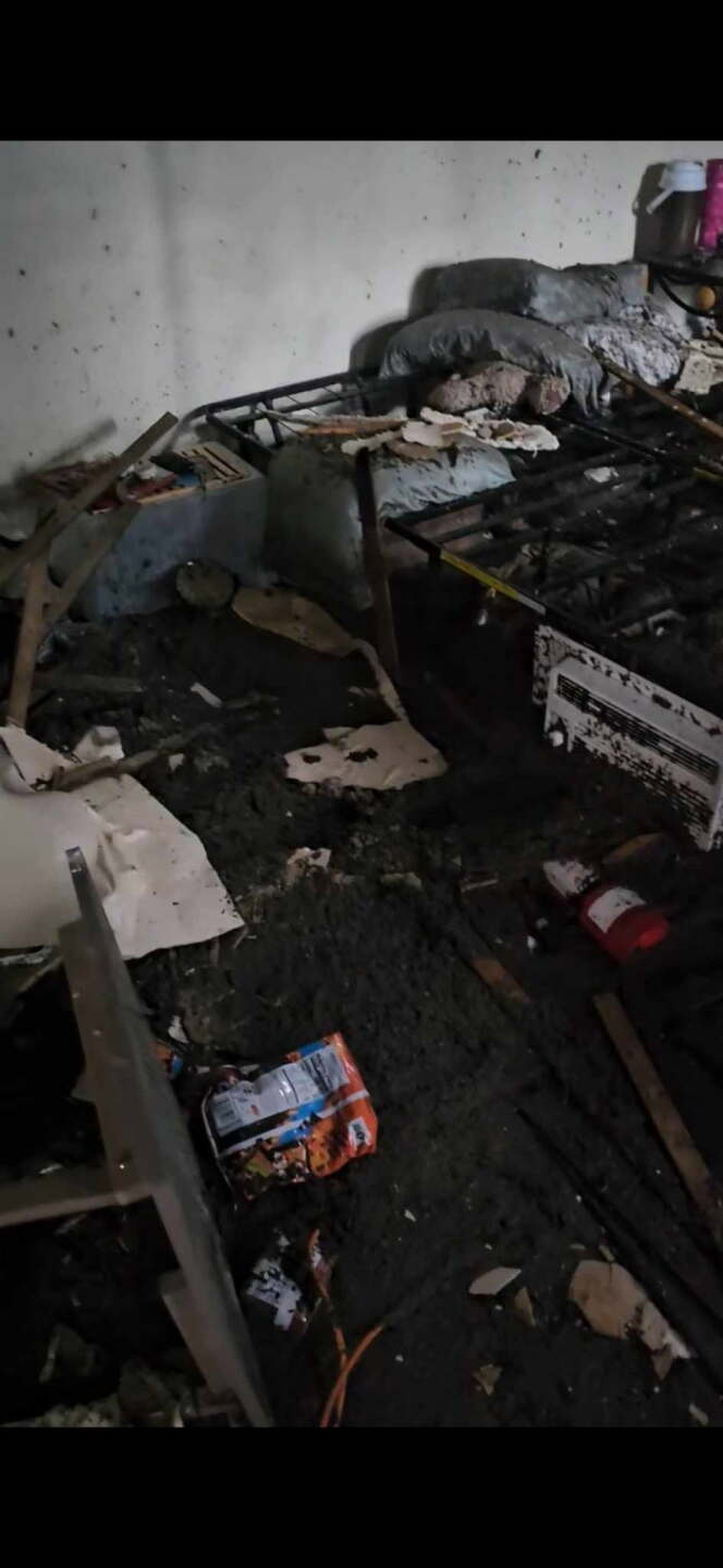 Hines says the fire started inside her apartment at 2046 S. 16th Street early Saturday morning.