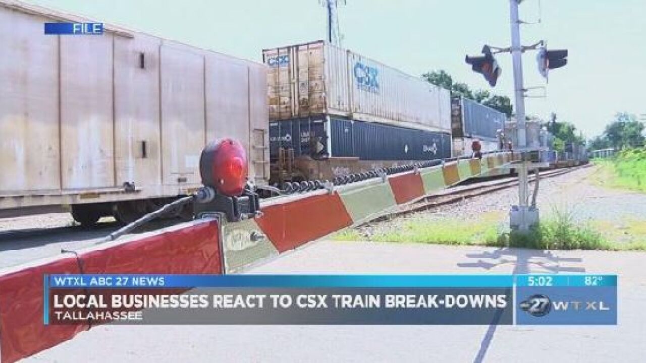 Csx Railroad News >> Local Businesses React To Csx Train Breakdowns Csx Railroad News >> Local Businesses React To Csx Train Breakdowns