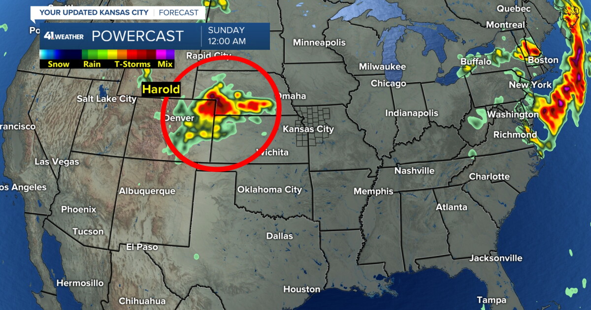 KSHB 41 Weather Blog | Remnants of Harold will help end Kansas City's ...