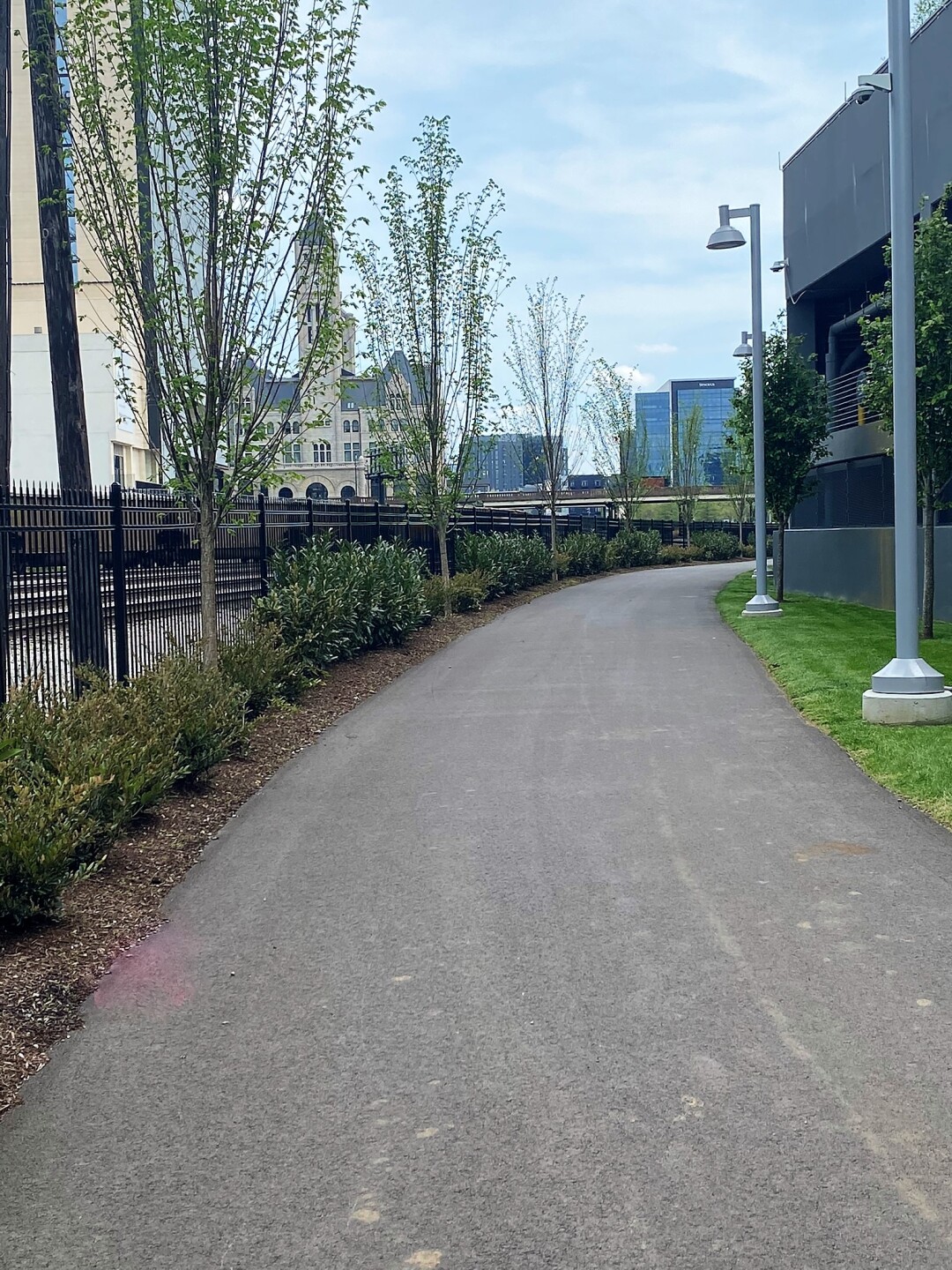 new greenway segment in downtown Nashville, the Gulch