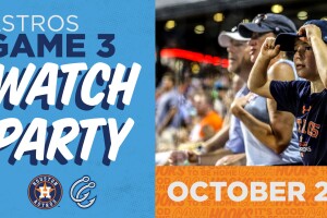 Corpus Christi Hooks Astros Game 3 Watch Party