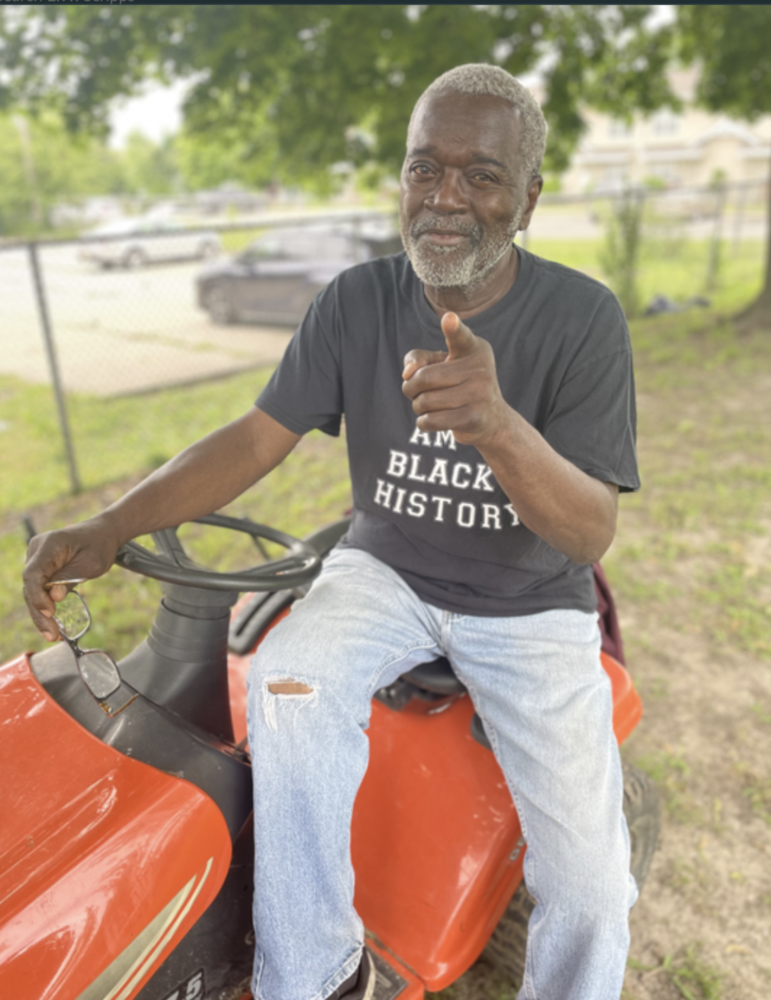 Andre Lee Ellis, leads CAGE Community Agriculture Growing Experience