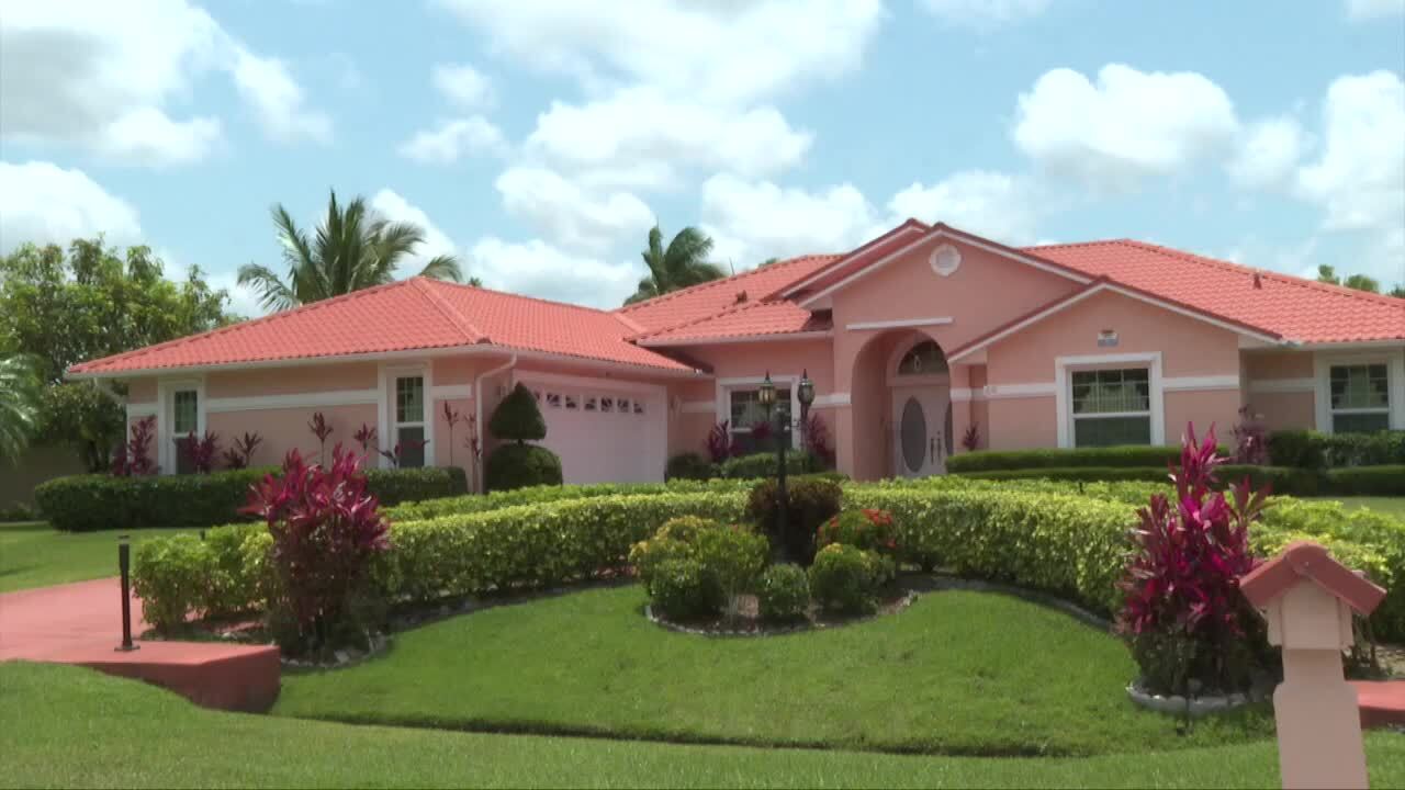 Exterior of Tarrant West home where police standoff followed domestic shooting, May 13, 2024