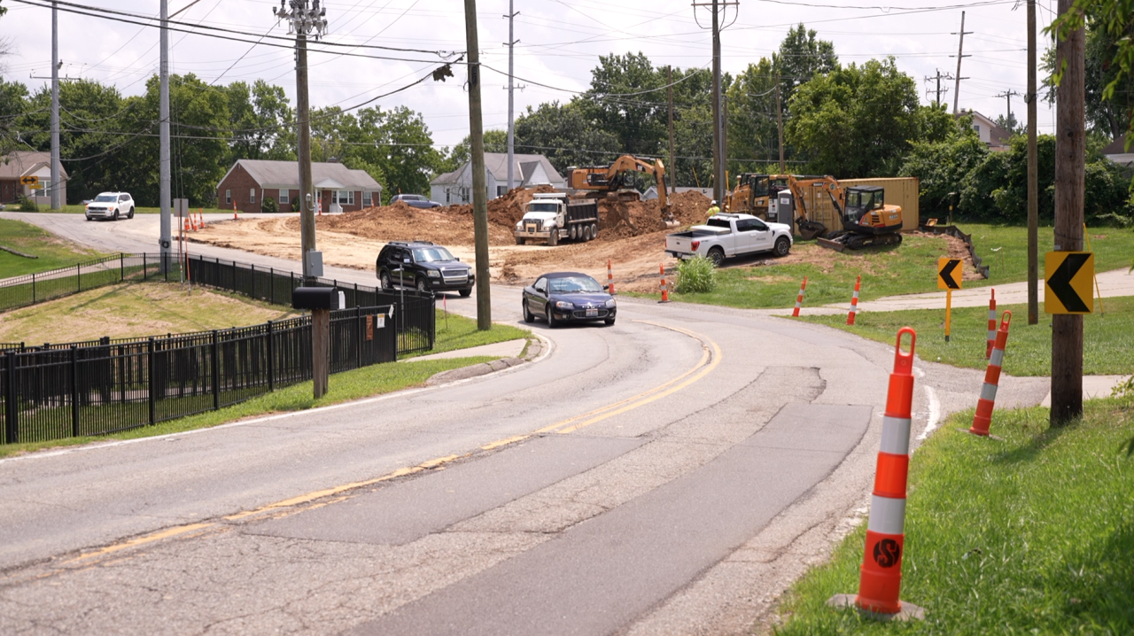 Green Township roundabout project