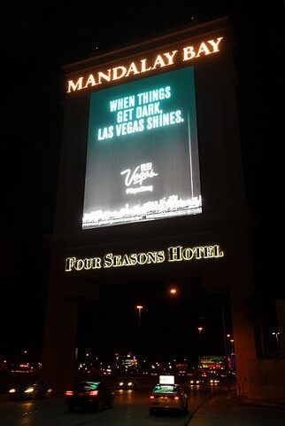 Lights Dimmed In Las Vegas Lights Dimmed In Las Vegas