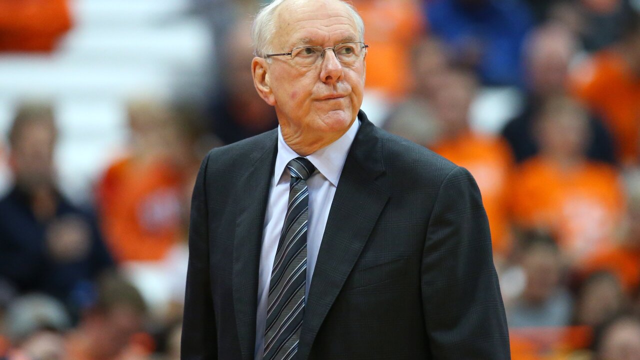 Syracuse Basketball Coach Jim Boeheim Hits Kills Man Walking On