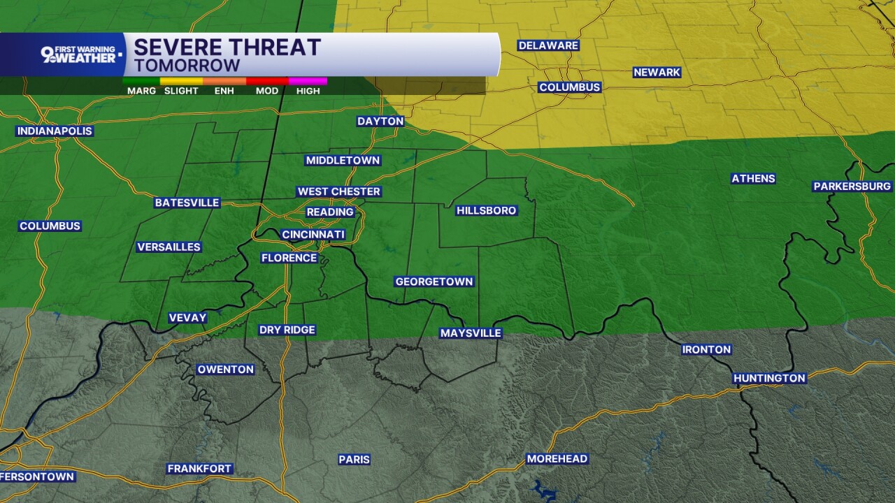 Severe threat - Saturday