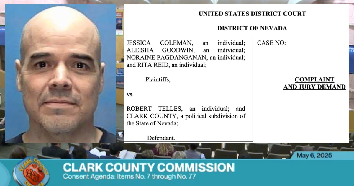 Clark County moving forward with proposed settlement over Robert Telles harassment lawsuit