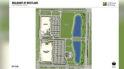 Location of new Walmart to be built in Westlake