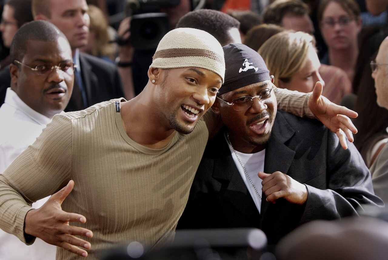 Will Smith and Martin Lawrence at 'Bad Boys II' premiere in 2003