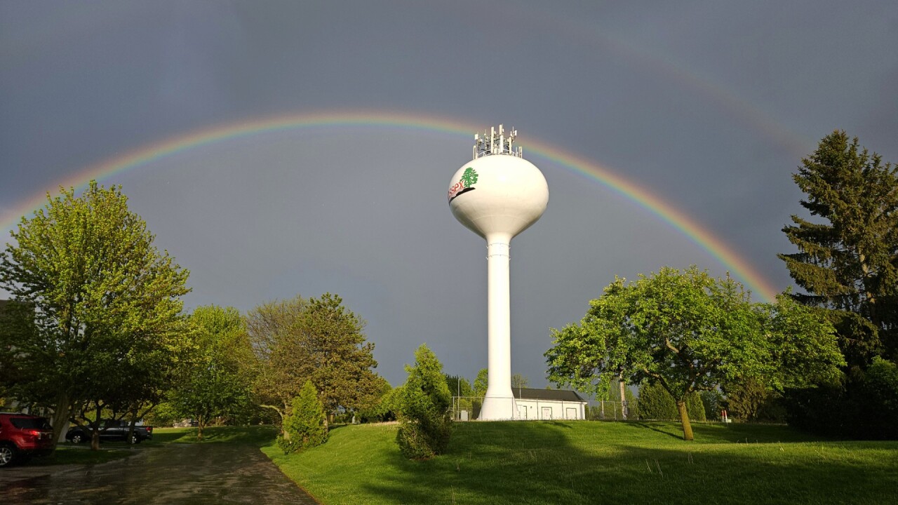 Rainbow over Sussex