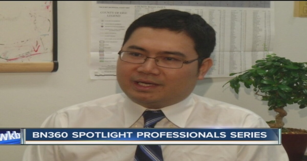 UB transportation engineer driving Buffalo