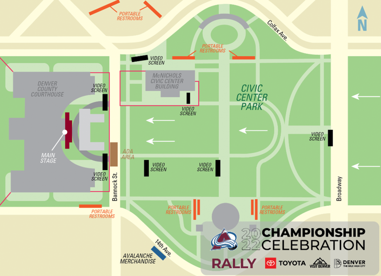 Civic Center Park Layout