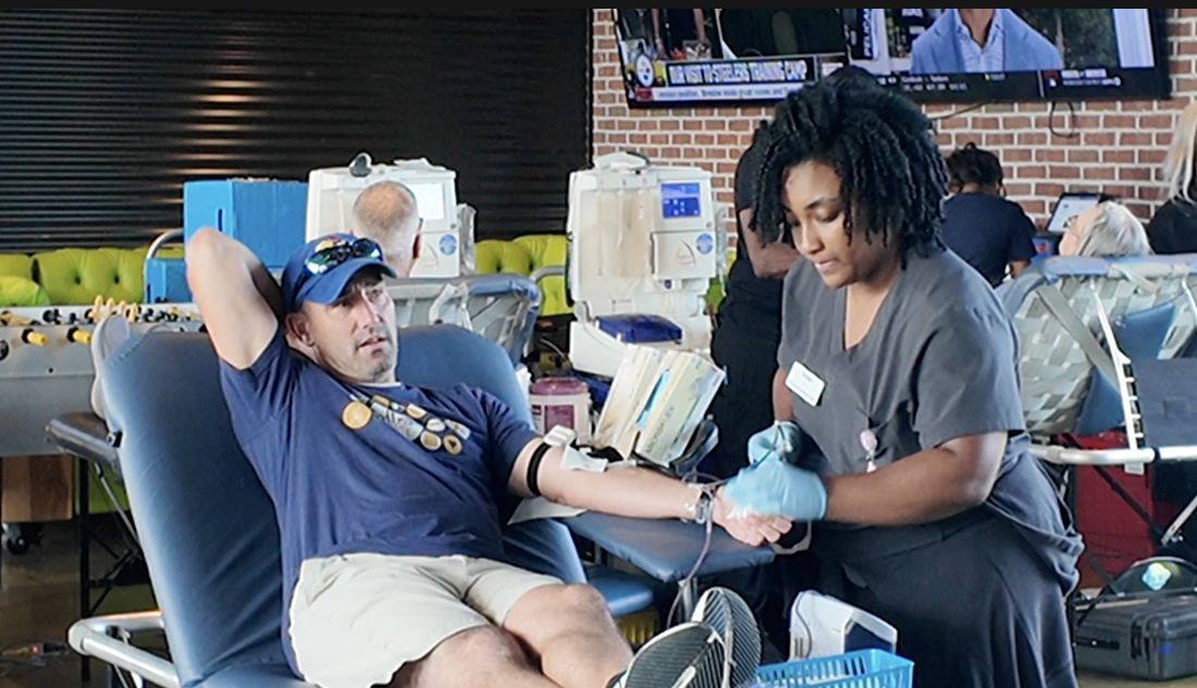 Chicken & Pickle blood drive