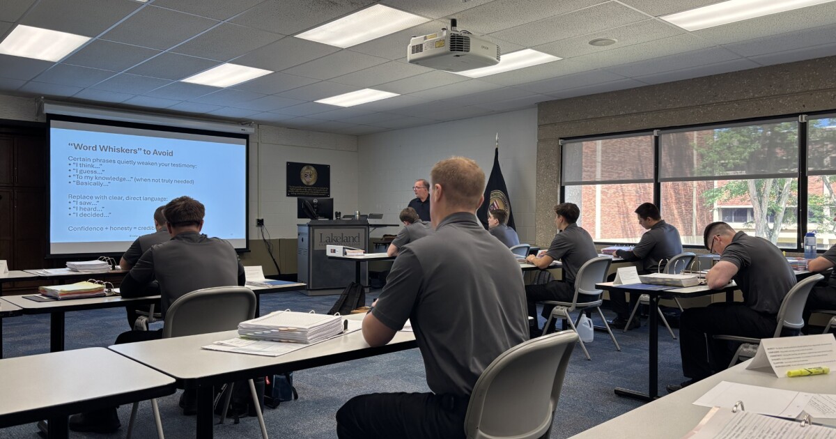 Lake Co. Sheriff's Office, Lakeland Community College team up to tackle law enforcement recruiting shortage