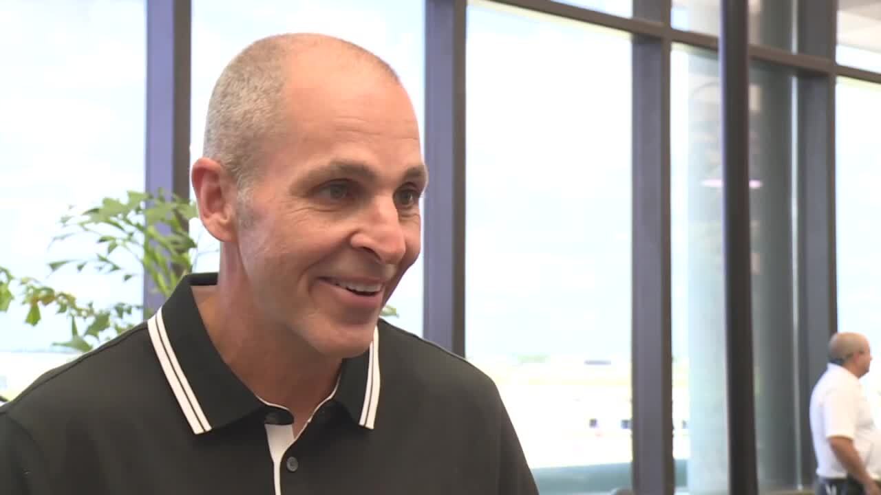 Robert Morgan all smiles after receiving commendation, May 23, 2022