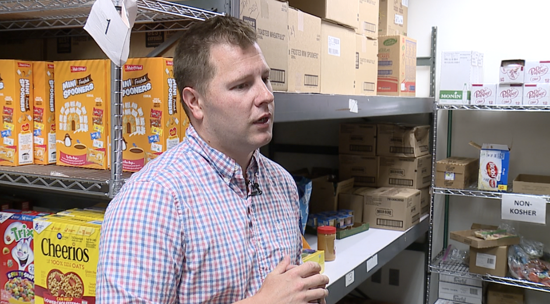 Zach Sellers, JFS Director of Pantry Operations