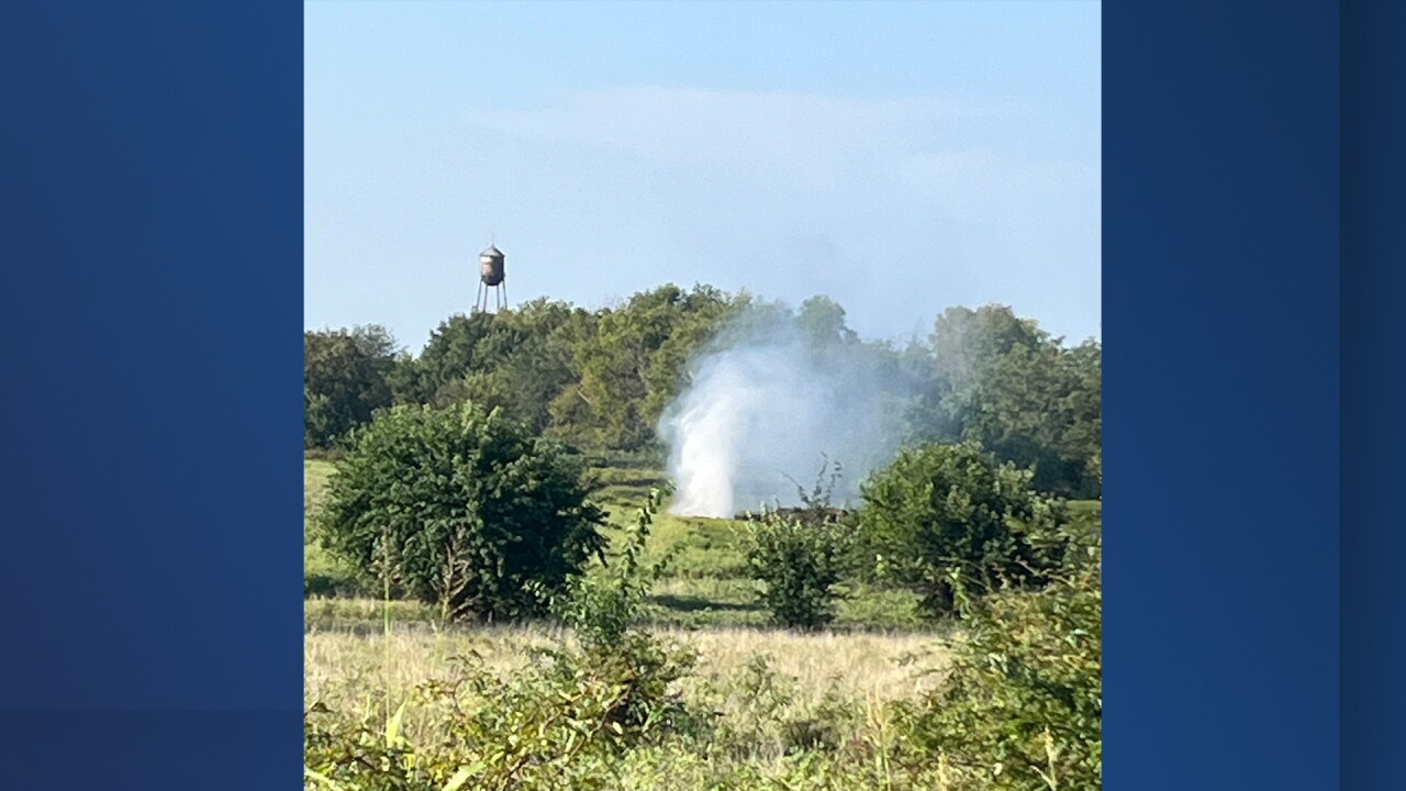 Large Gas Line Break Gas pipeline company says scene safe after gas line break Friday ...