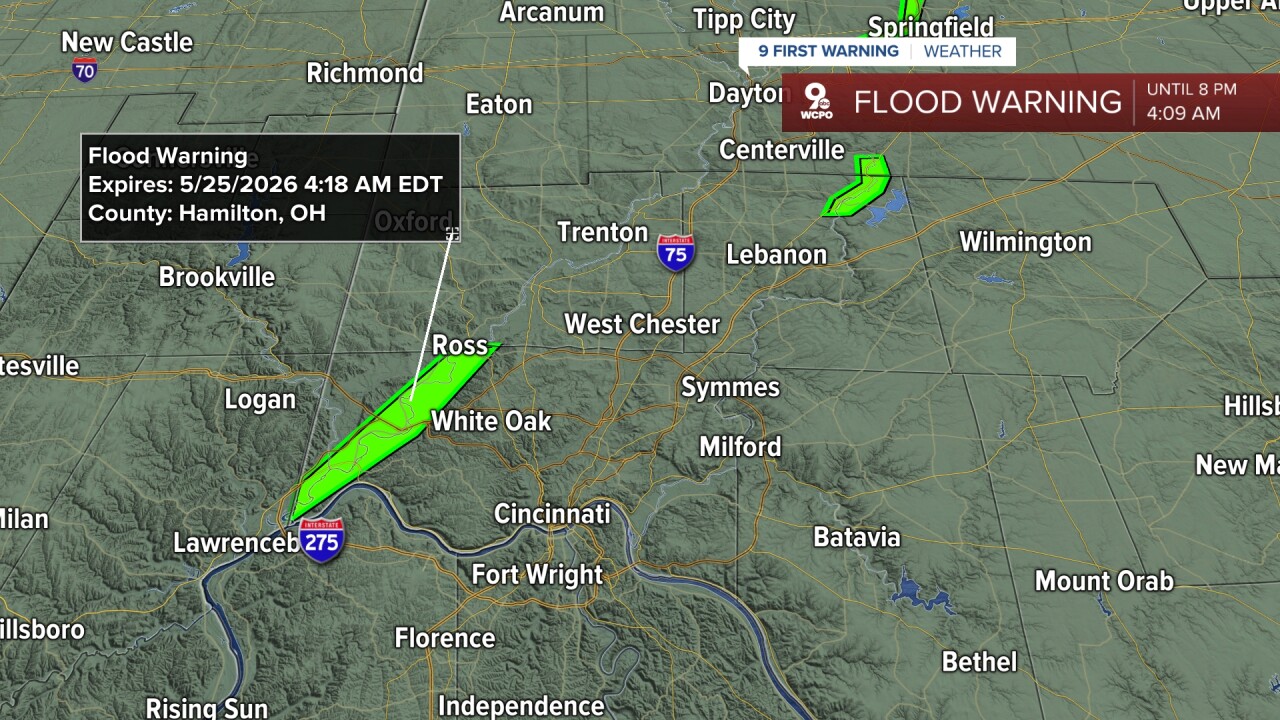 Flood Warnings in effect