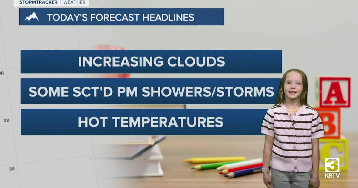Weather Rookie: Raegan (August 27, 2026)