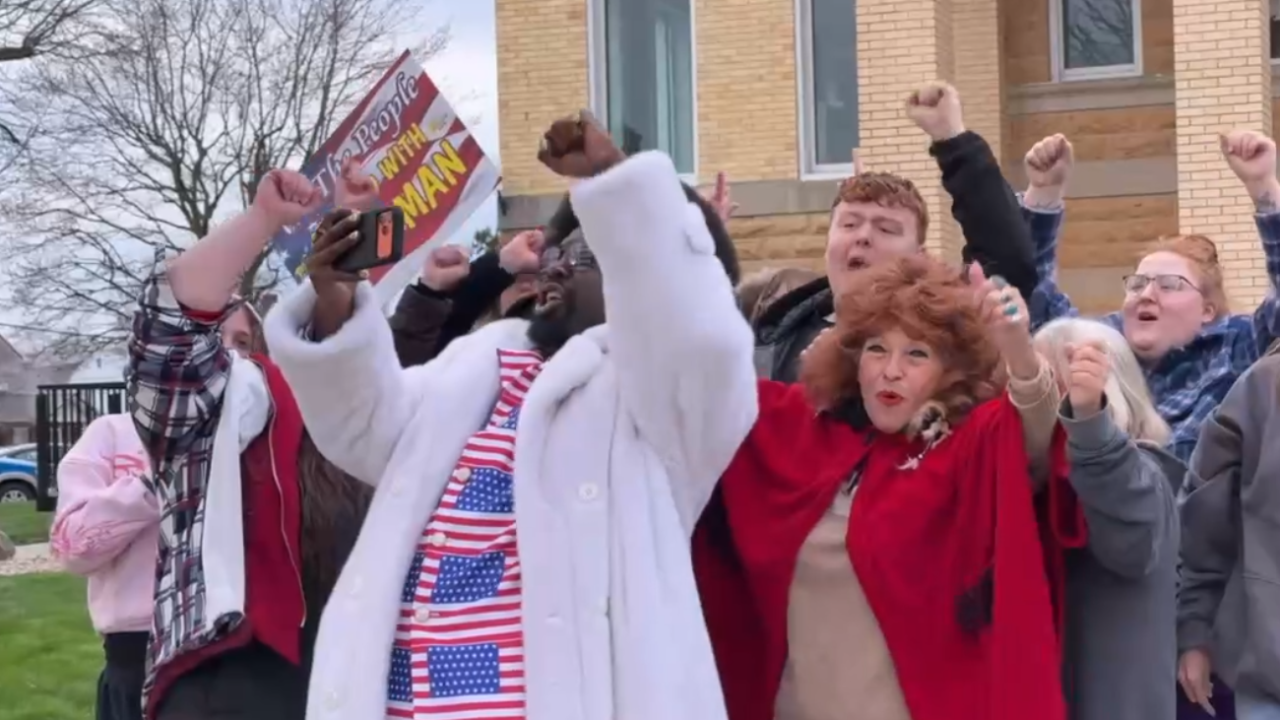 Afroman celebrates winning lawsuit