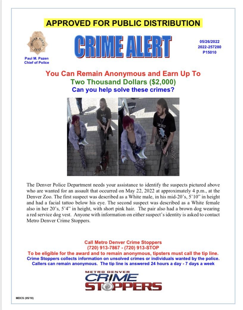 Assault at Denver Zoo