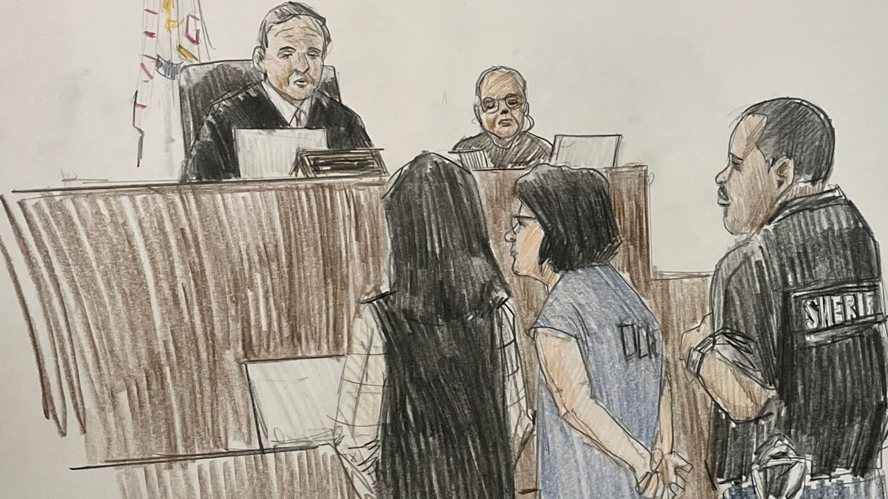 Morgan Geyser extradition hearing sketch