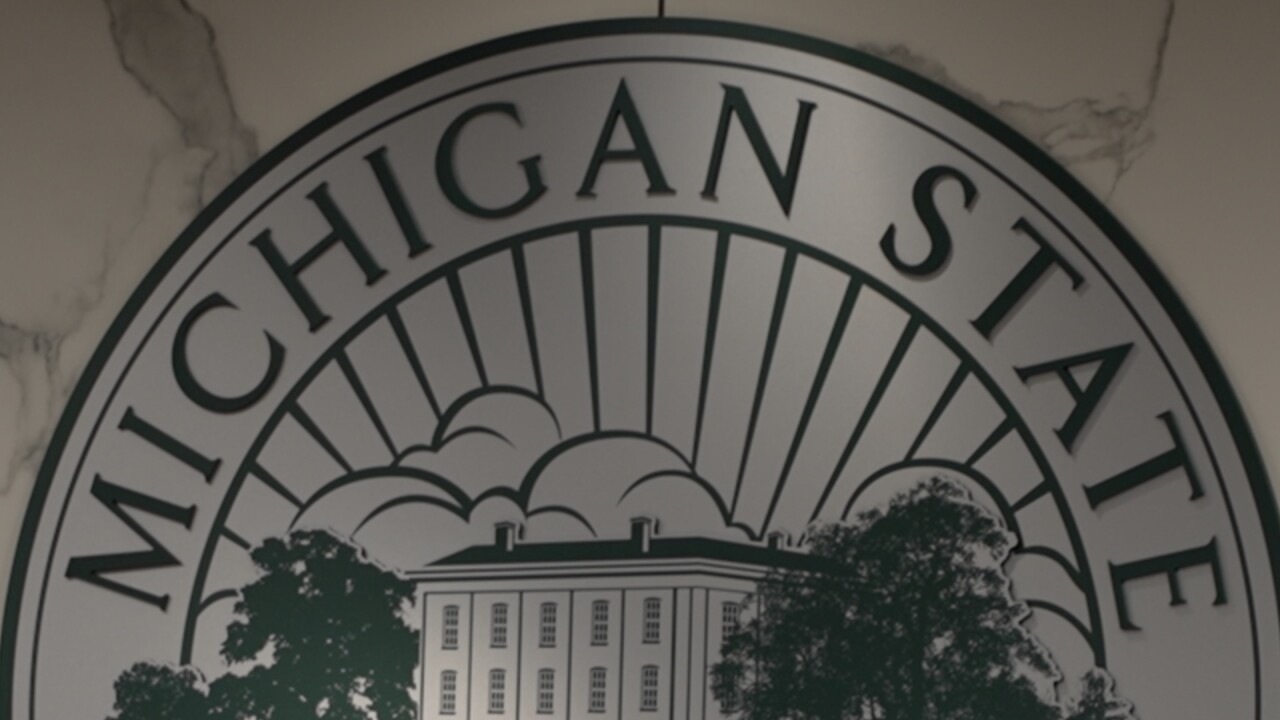 Michigan State Logo Board of Trustees Meeting