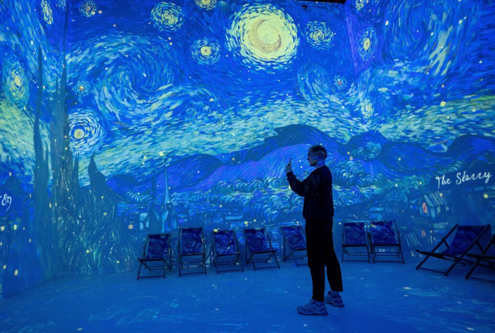 immersive Van Gogh exhibition