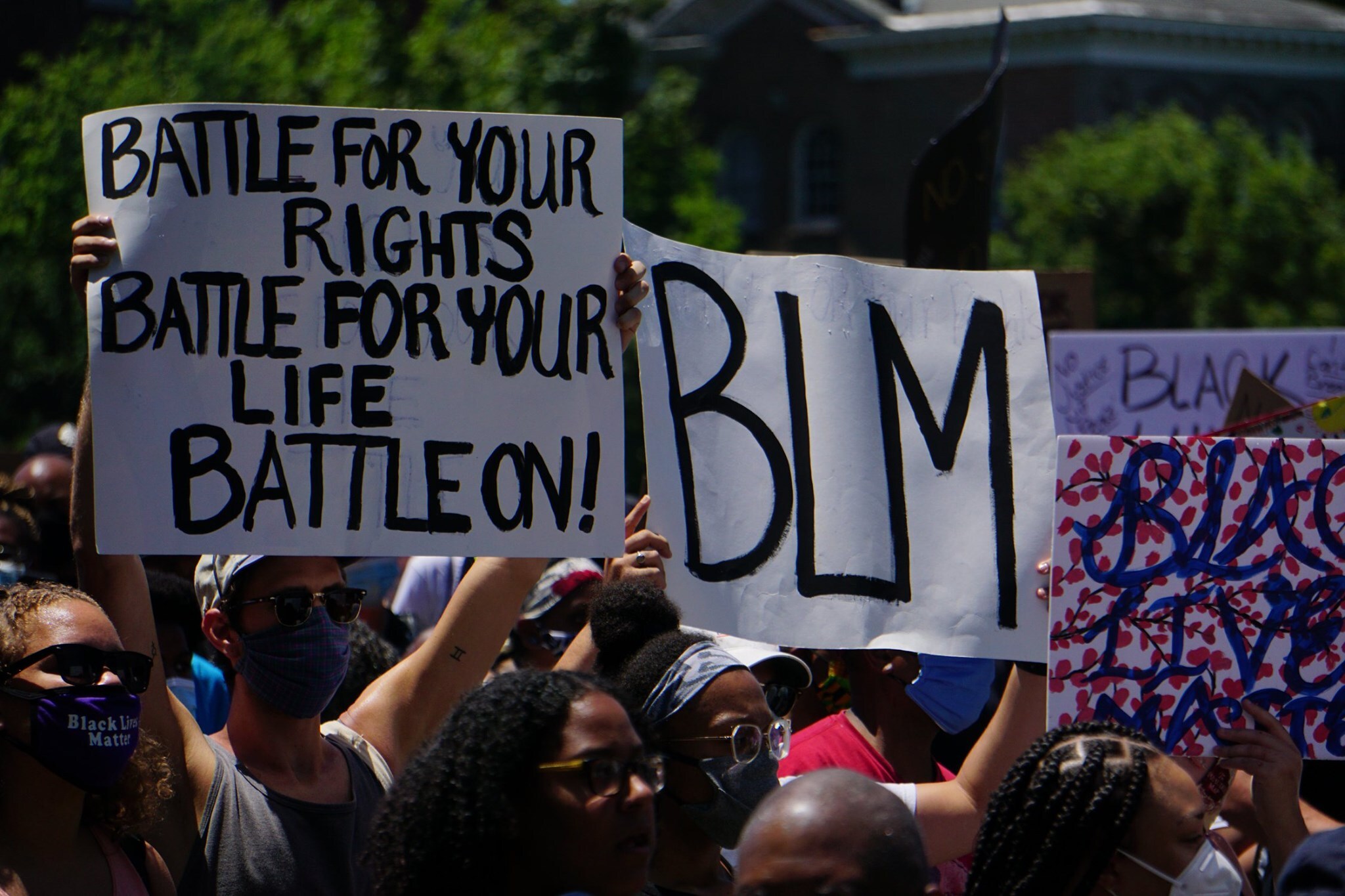 5,000 Man March in Richmond