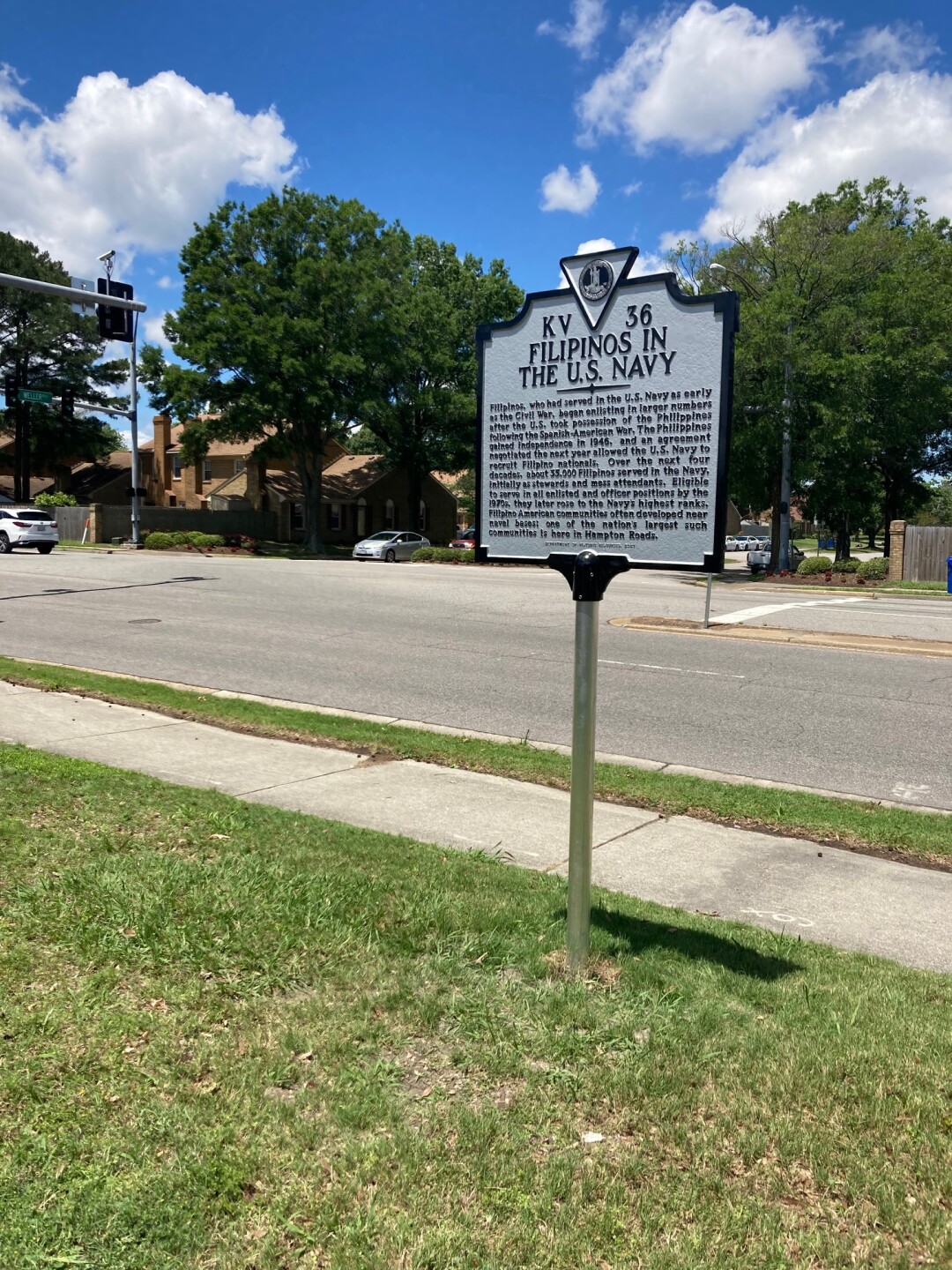 VB Historical marker for Filipinos in Navy