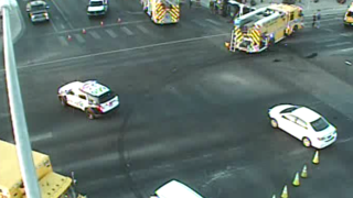 Lake Mead Boulevard at Hollywood Boulevard closed following crash, RTC says