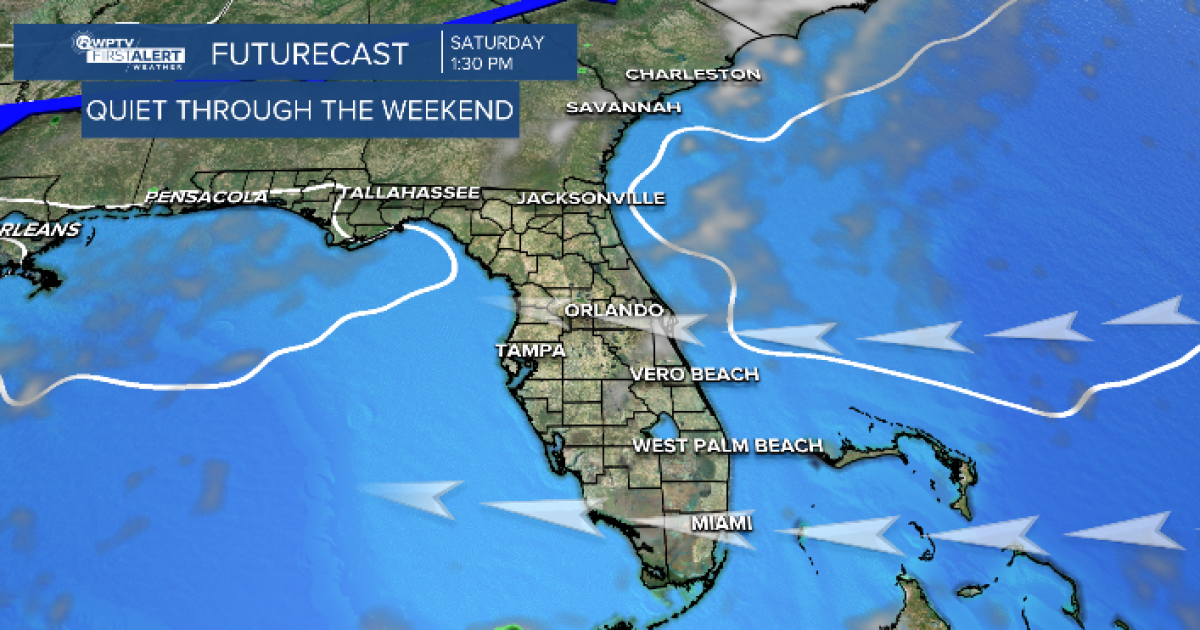 Sunny and warm through the weekend